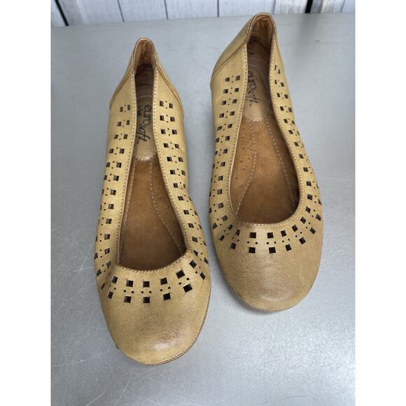Eurosoft By Sofft Womens Faux Leather Flats Size Comfort Size 6 - Picture 2 of 6